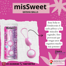 GEISHA BALLS BOLAS ANALES - SEXSHOP PLAZA NORTE.